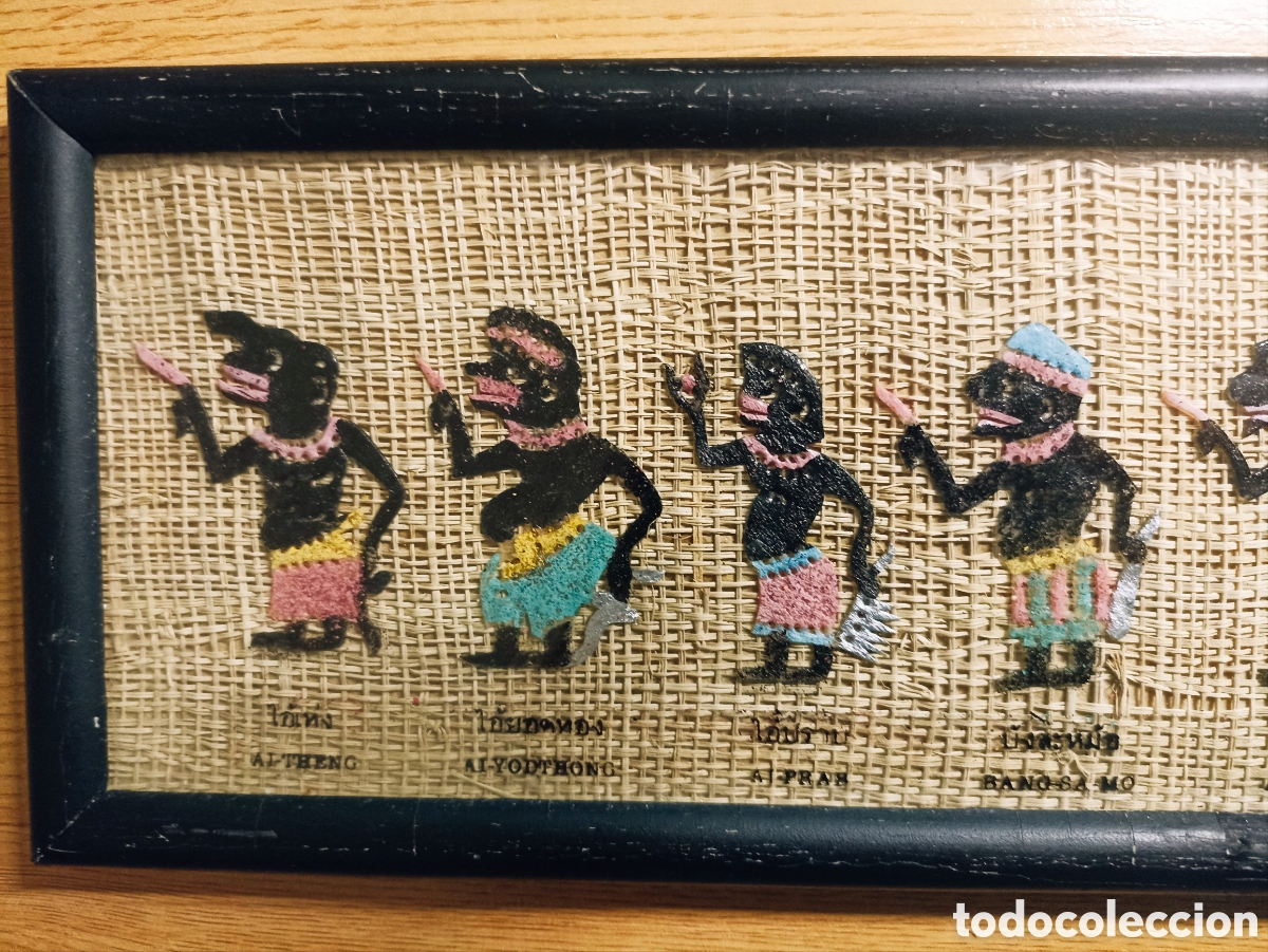 Artesan&iacute;a: Cuadro original Tailandia hecho a mano - Foto 1