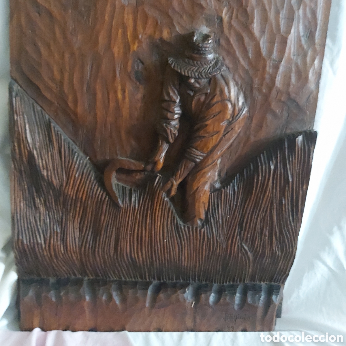 Artesan&iacute;a: TALLA EN MADERA NOBLE cuadro - Foto 2