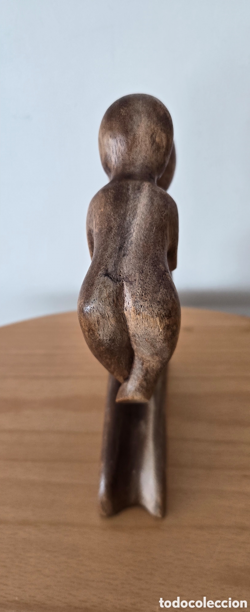 Artesan&iacute;a: Mujer con ni&ntilde;o en madera - Foto 3