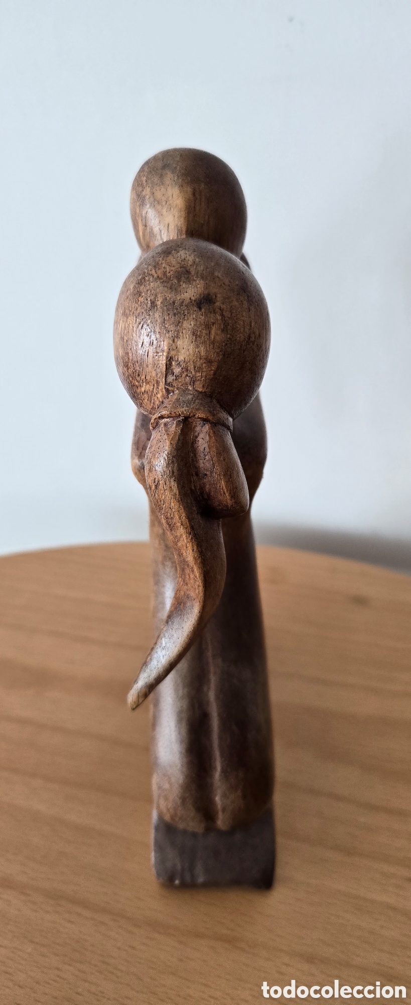 Artesan&iacute;a: Mujer con ni&ntilde;o en madera - Foto 4