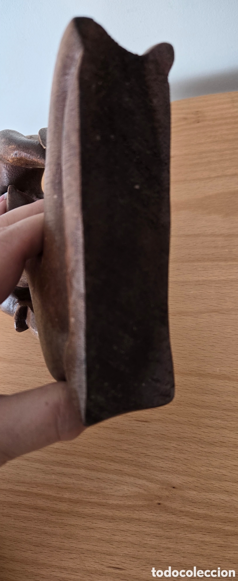 Artesan&iacute;a: Mujer con ni&ntilde;o en madera - Foto 5