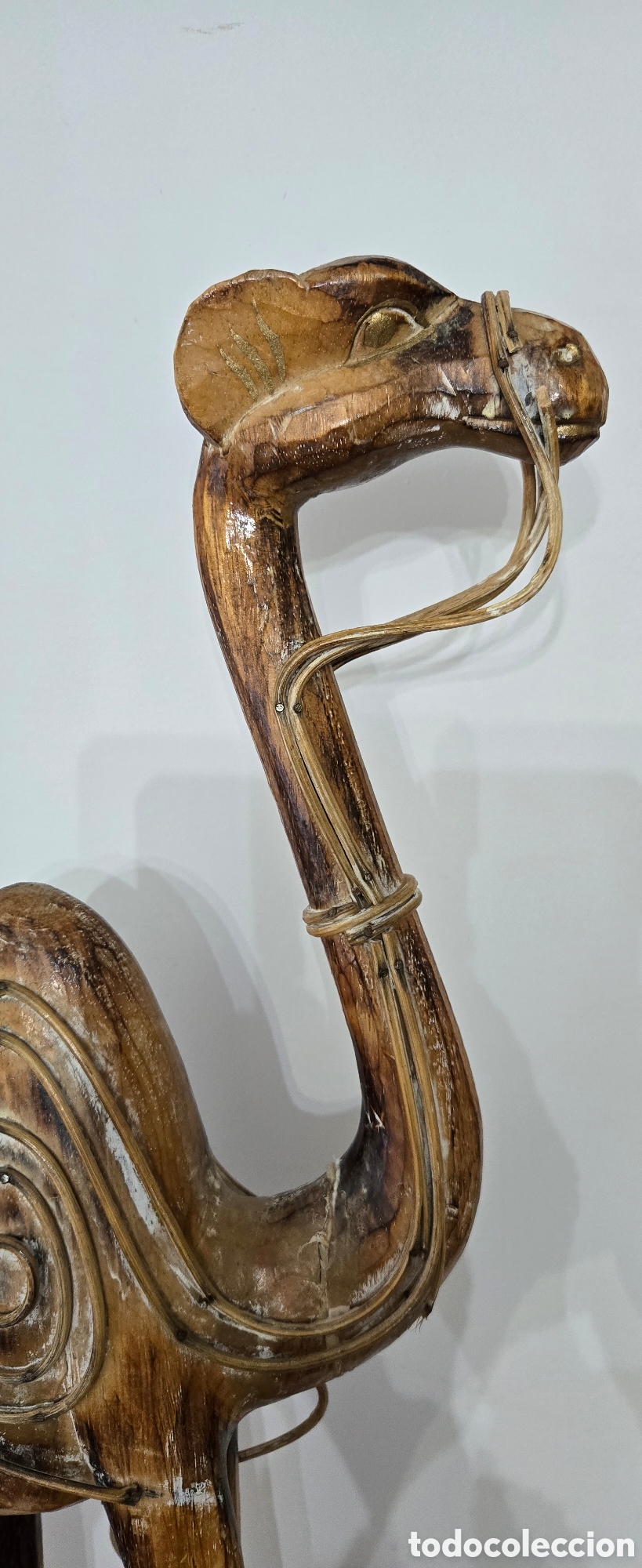 Artesan&iacute;a: Figura dromedario madera,80 cms - Foto 2