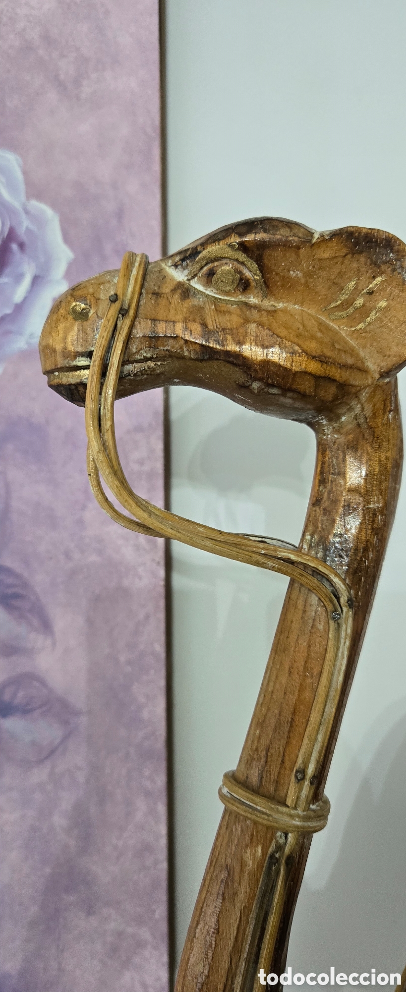 Artesan&iacute;a: Figura dromedario madera,80 cms - Foto 4