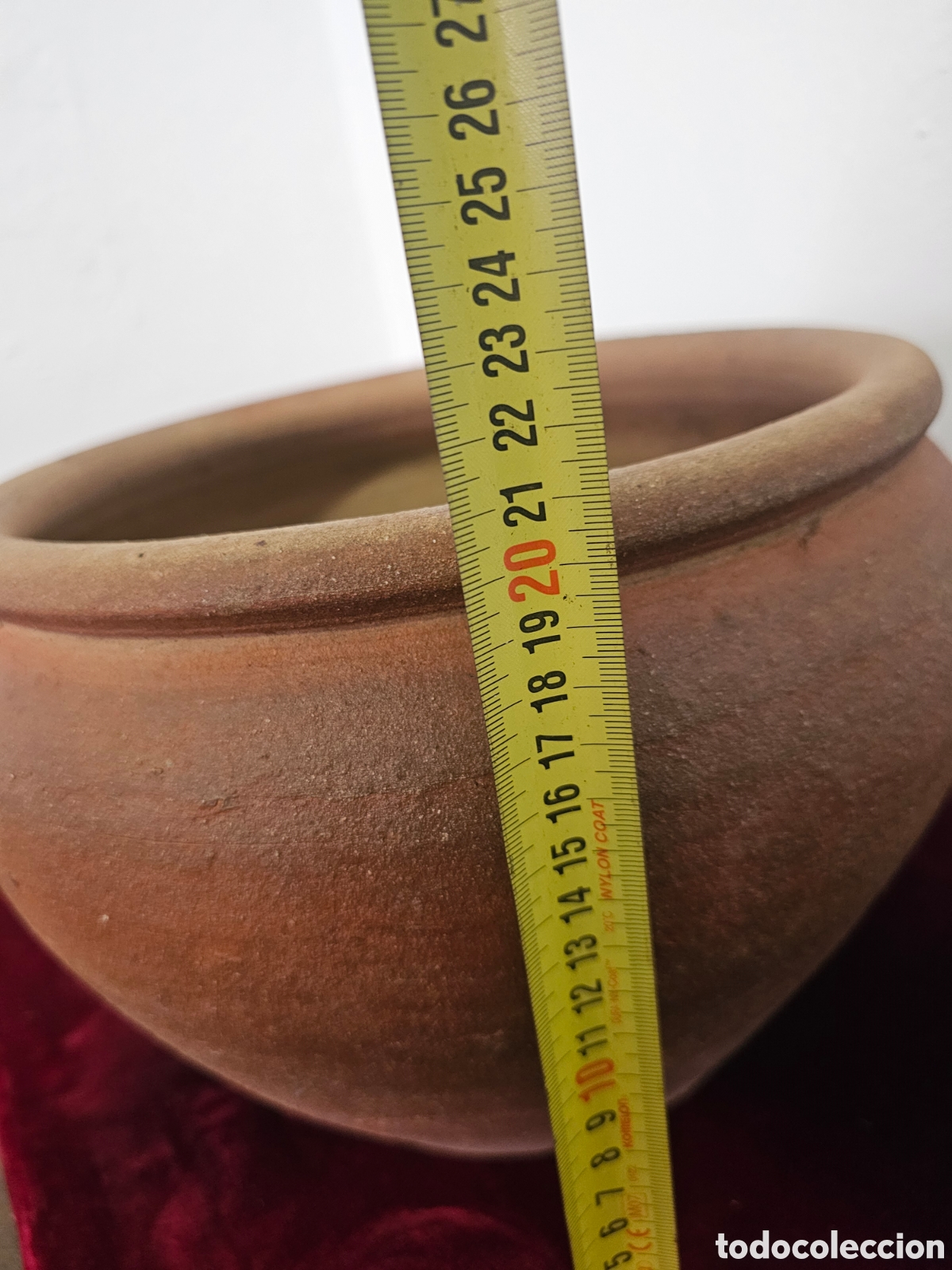 Artesan&iacute;a: Maceta de barro grande - Foto 5