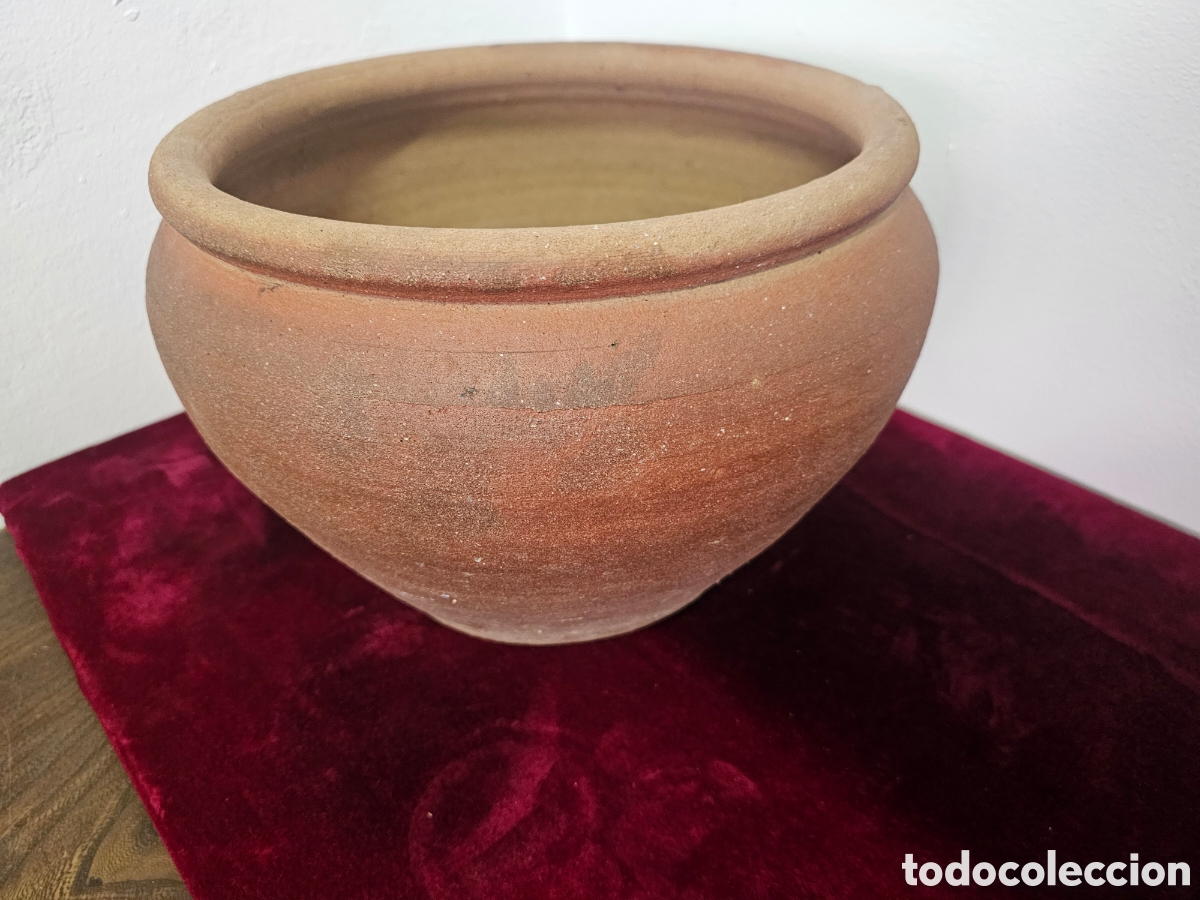 Artesan&iacute;a: Maceta de barro grande - Foto 1