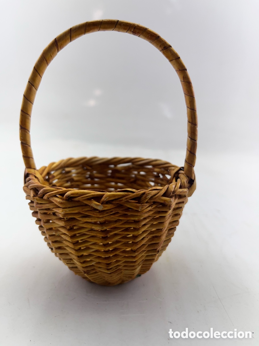 Artesan&iacute;a: Nini cesta de mimbre - Foto 4