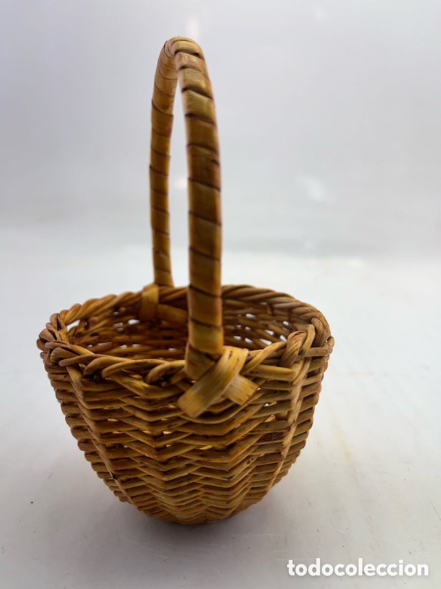 Artesan&iacute;a: Nini cesta de mimbre - Foto 5
