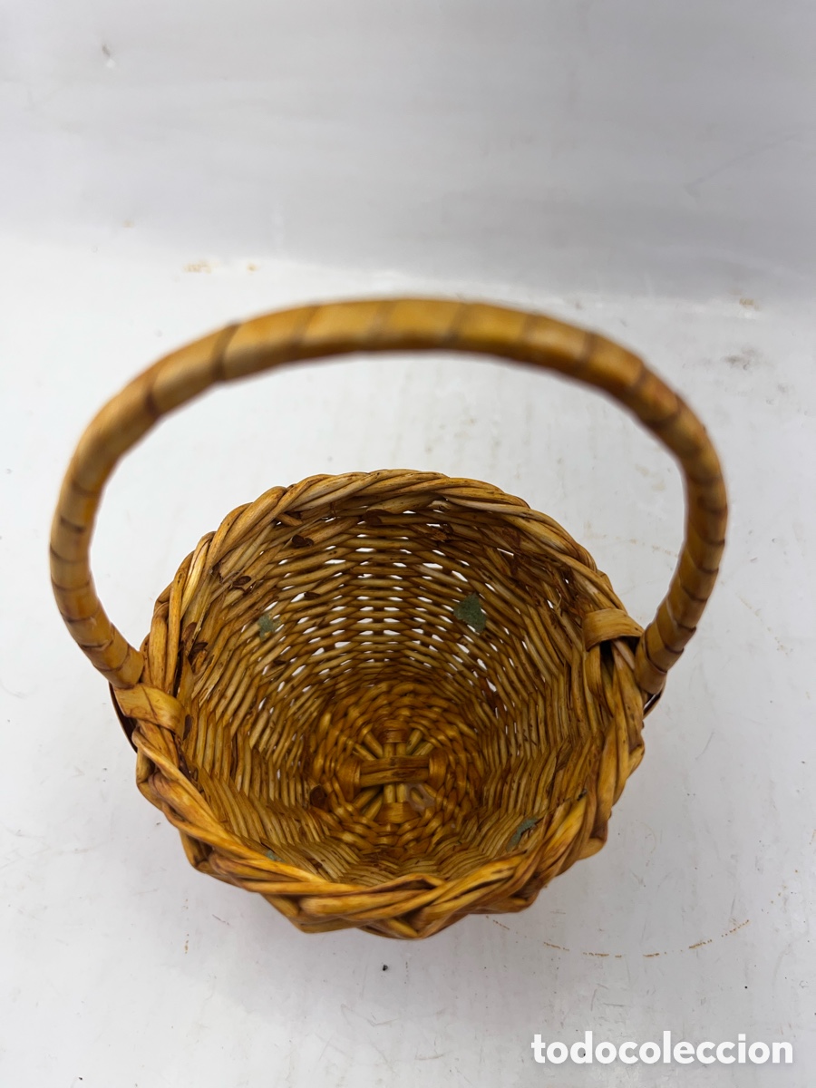 Artesan&iacute;a: Nini cesta de mimbre - Foto 6