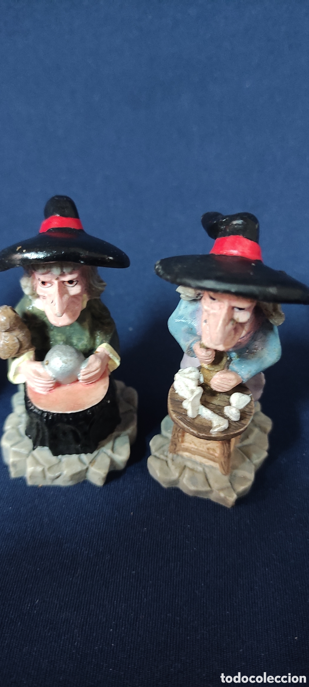 Artesan&iacute;a: Figuras de 5 brujas de la suerte - Foto 2