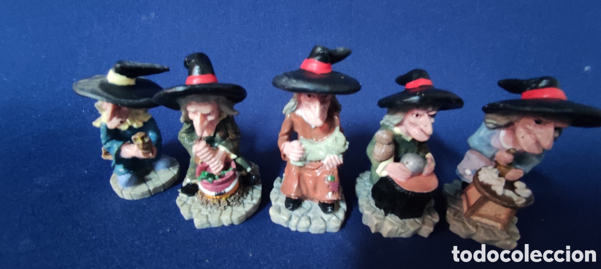 Artesan&iacute;a: Figuras de 5 brujas de la suerte - Foto 6