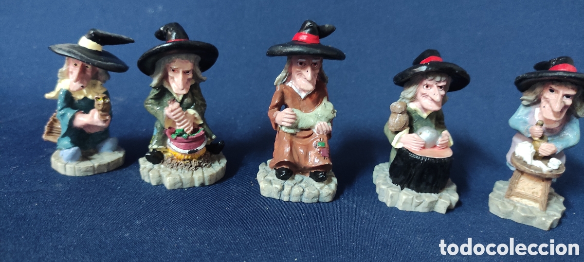 Artesan&iacute;a: Figuras de 5 brujas de la suerte - Foto 7