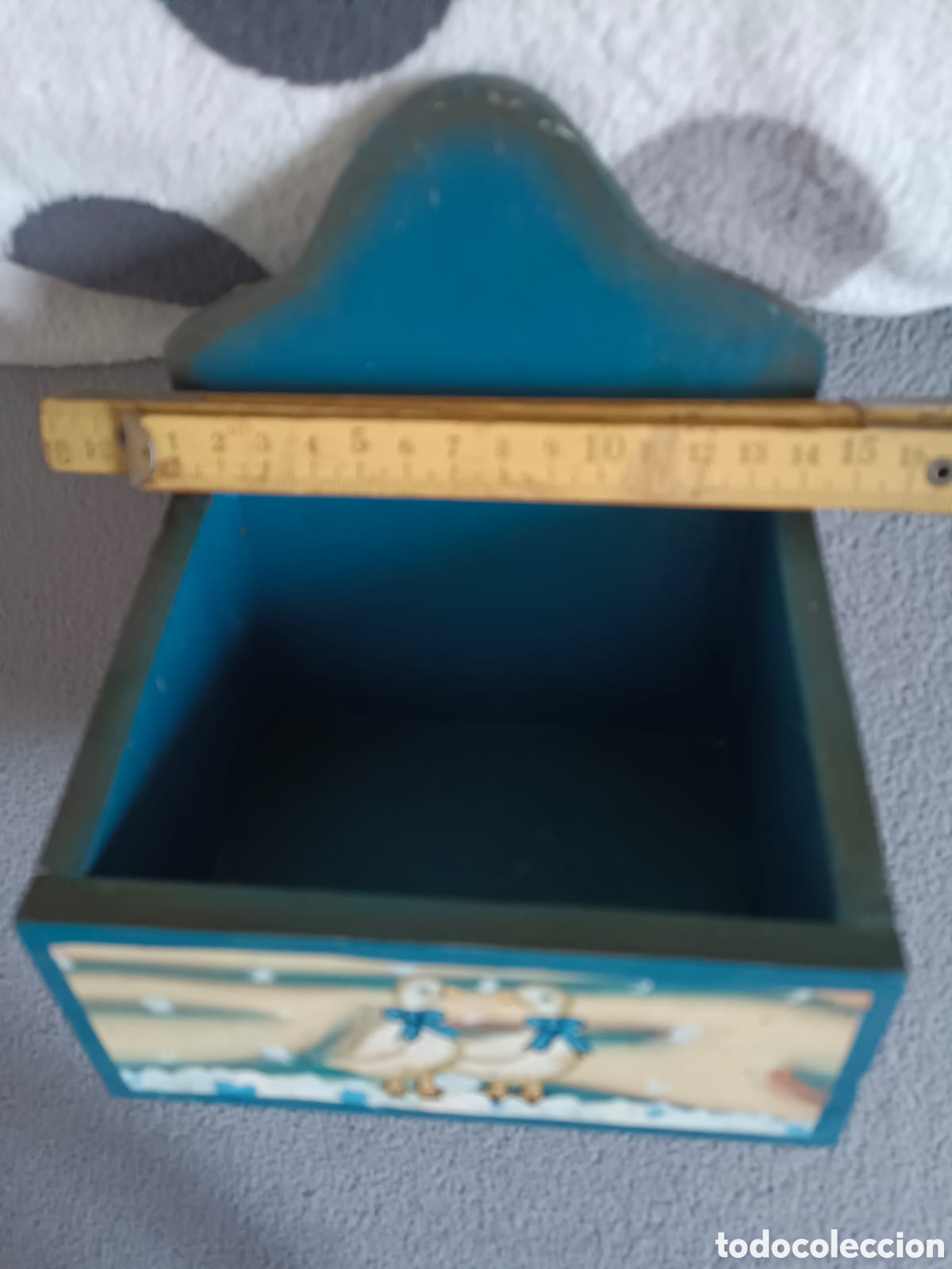 Artesan&iacute;a: Caja de madera pintada - Foto 2
