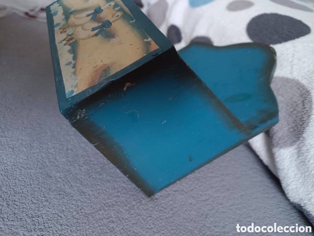 Artesan&iacute;a: Caja de madera pintada - Foto 5