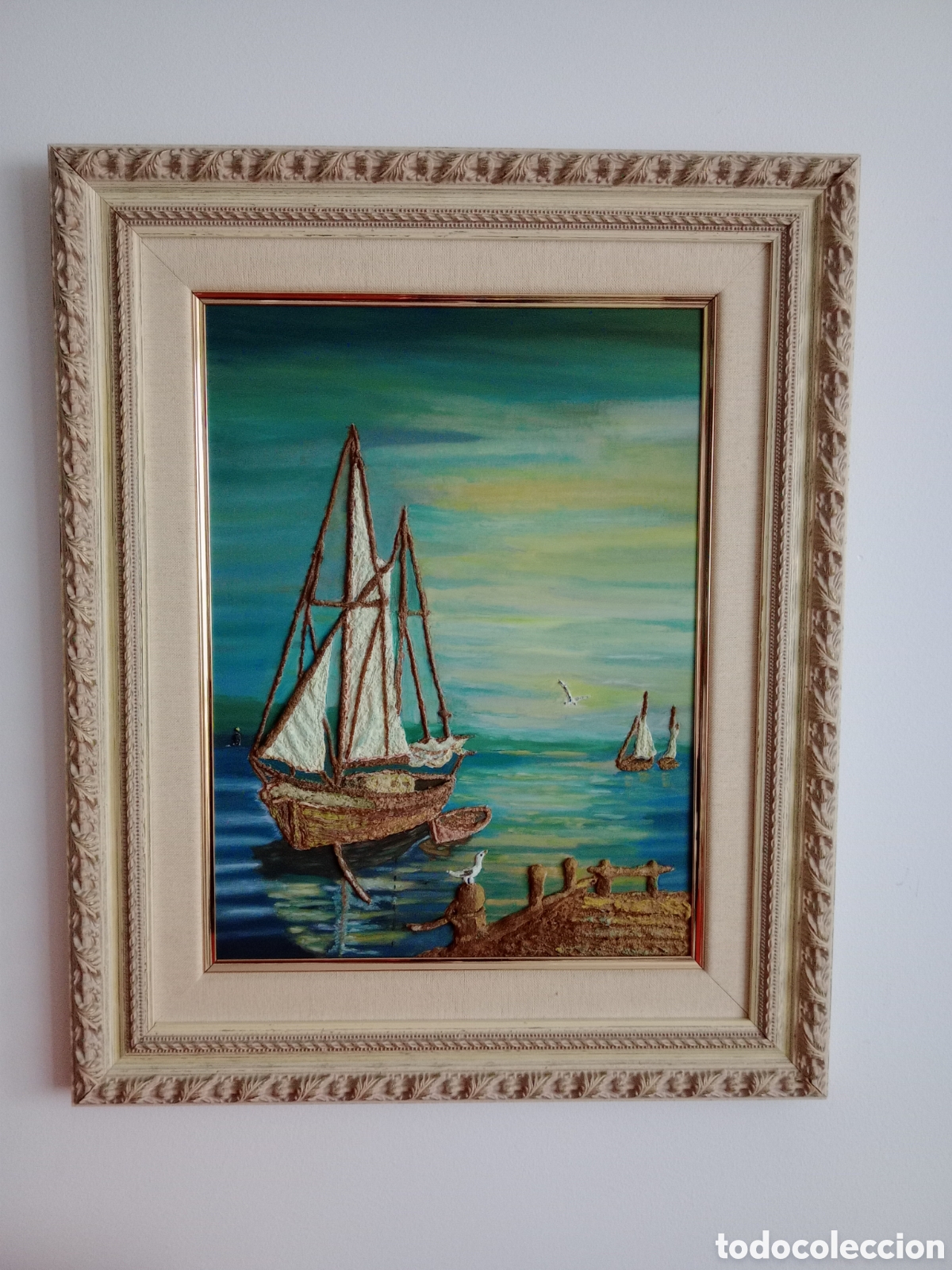 Artesan&iacute;a: Cuadro con l&aacute;mina en 3D - Foto 1