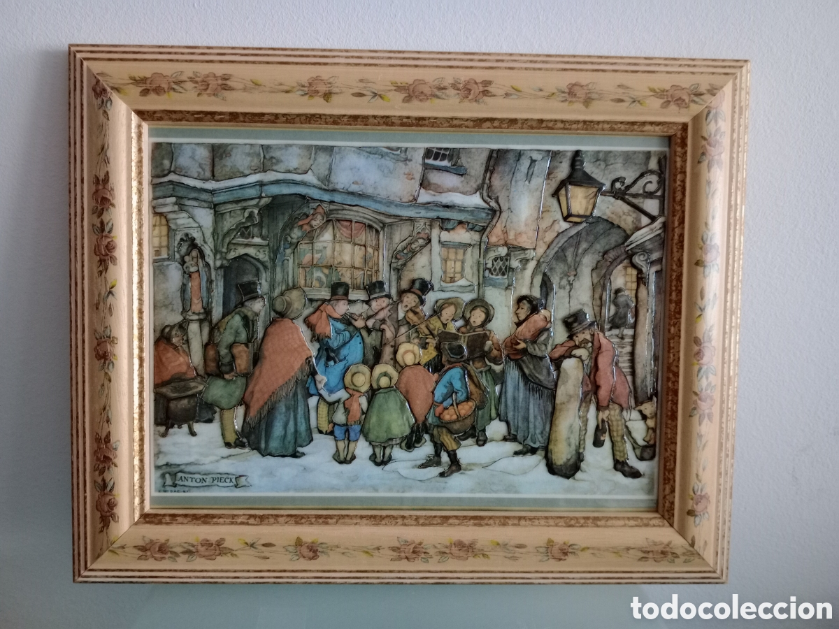 Artesan&iacute;a: Cuadro con l&aacute;mina en relieve - Foto 1