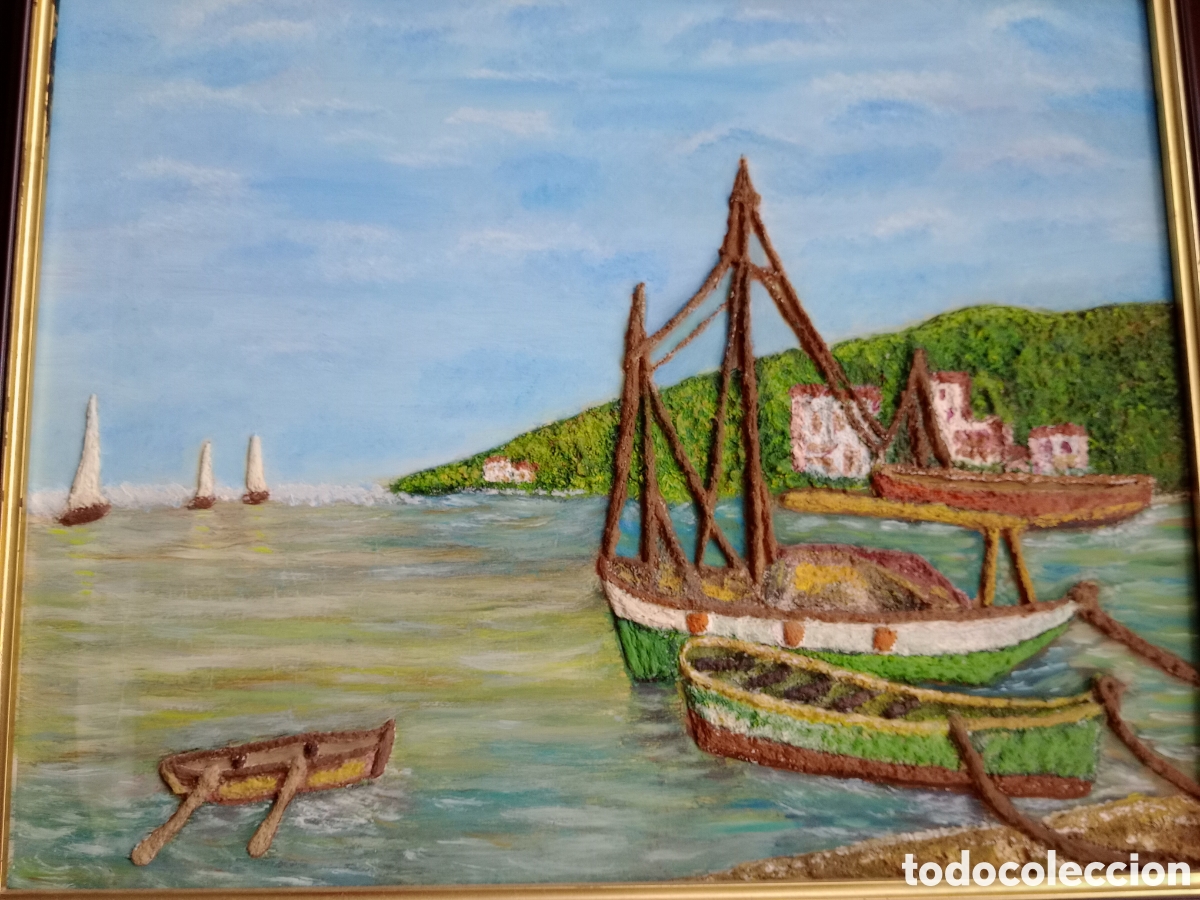 Artesan&iacute;a: Cuadro con l&aacute;mina en 3D - Foto 2