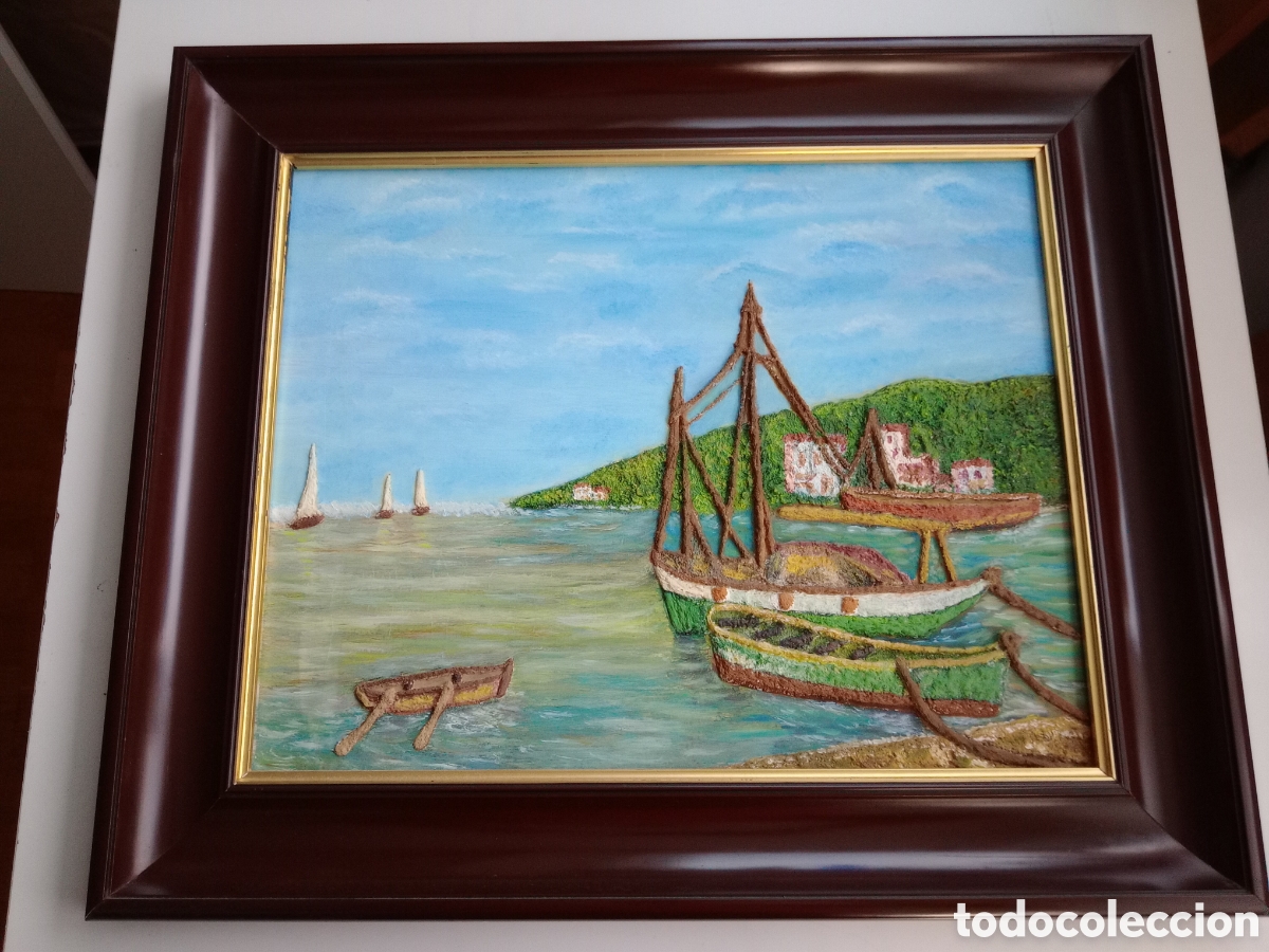 Artesan&iacute;a: Cuadro con l&aacute;mina en 3D - Foto 1