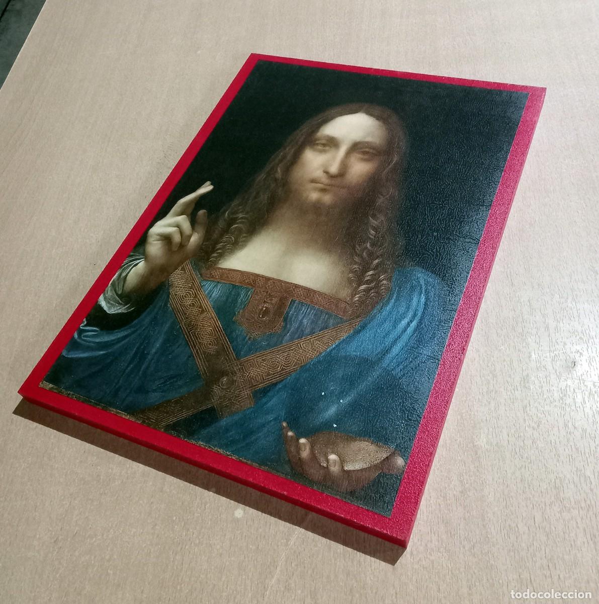 Artesan&iacute;a: Cuadro Salvator Mundi - Foto 4