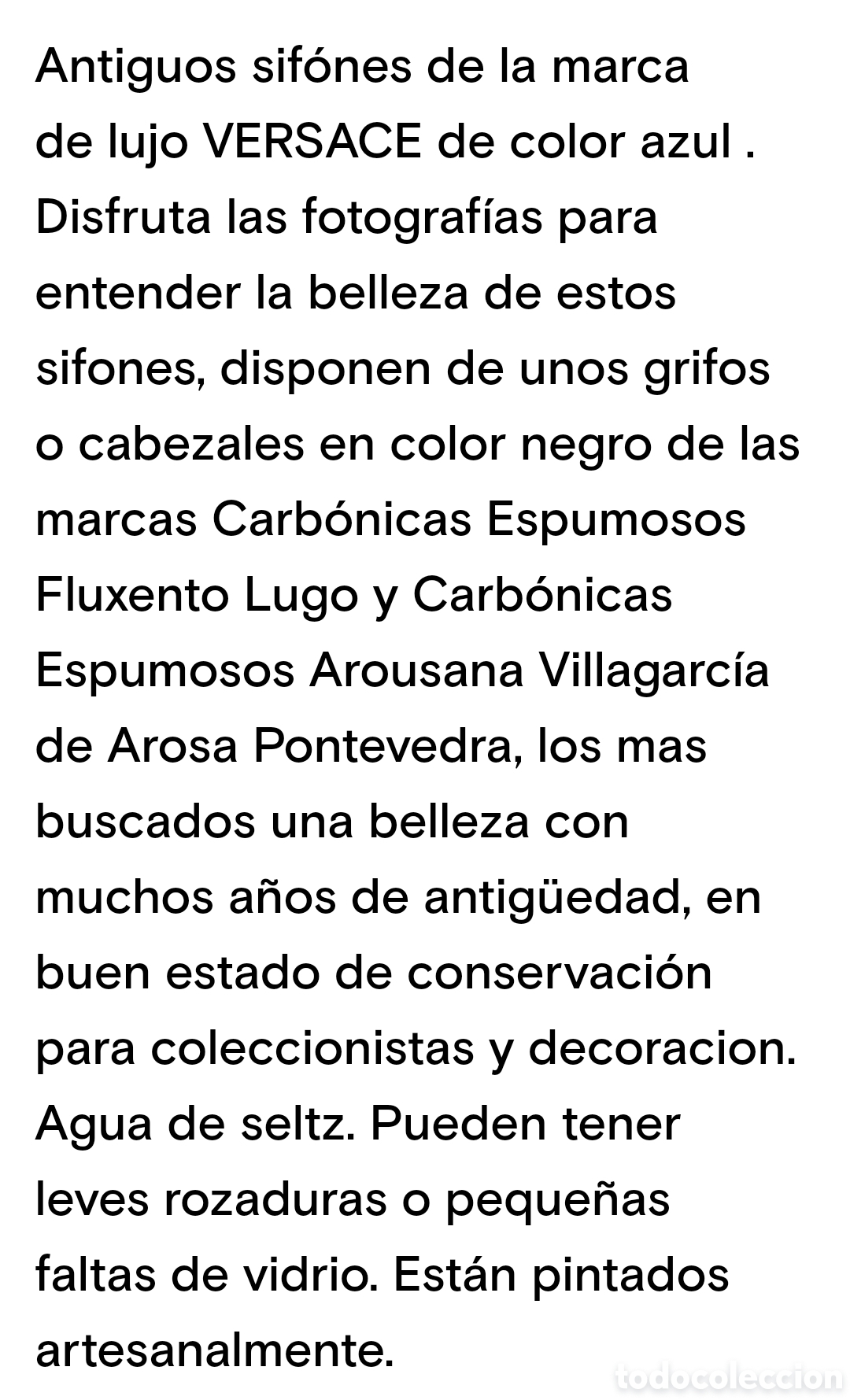 Artesan&iacute;a: N 34 LOTE DE 2 SIFON - Foto 9