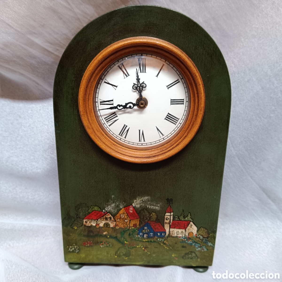 Artesan&iacute;a: Reloj de mesa pintado a mano - Foto 1