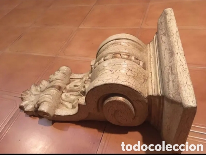 Artesan&iacute;a: Capitel pintado a mano con cristal - Foto 2
