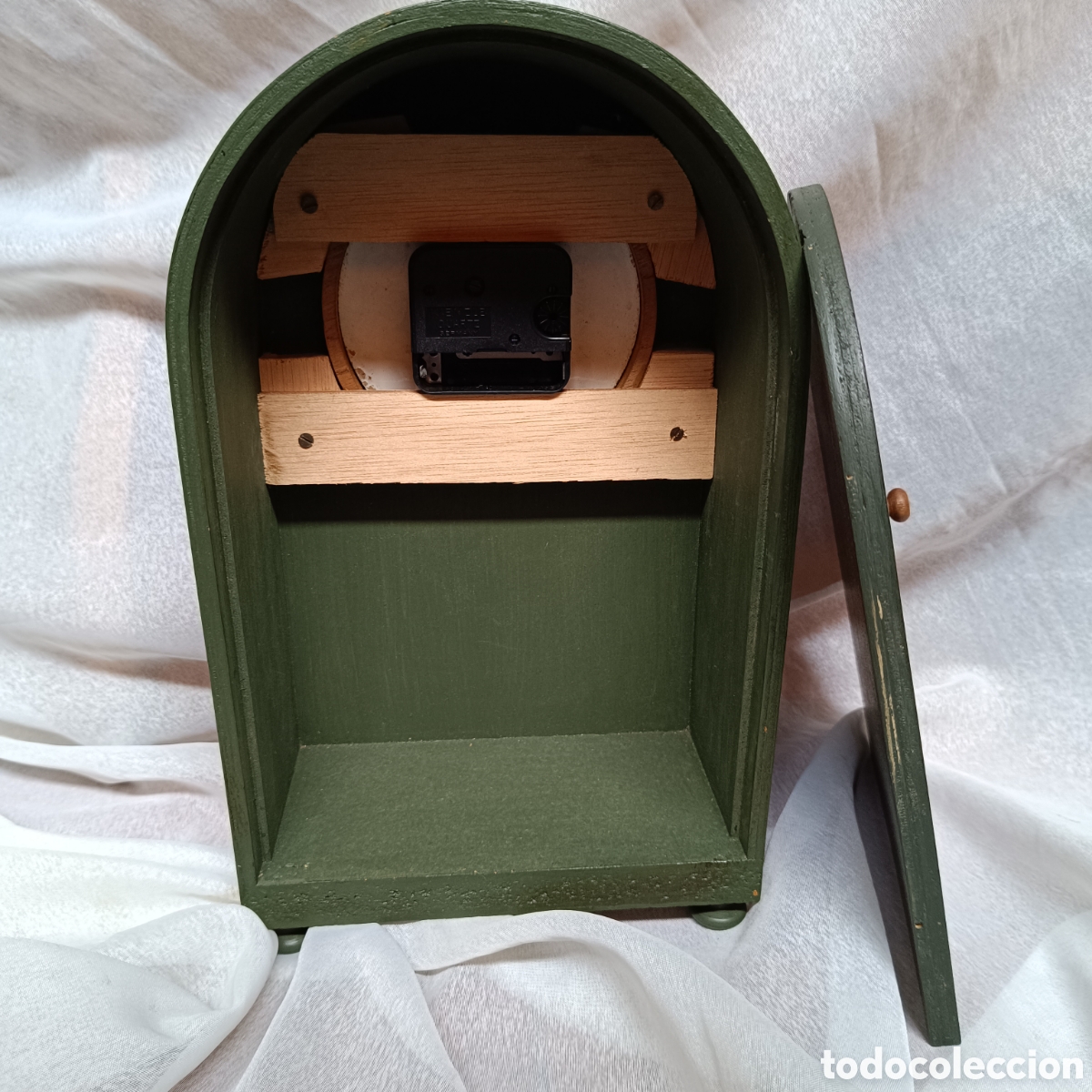 Artesan&iacute;a: Reloj de mesa pintado a mano - Foto 6