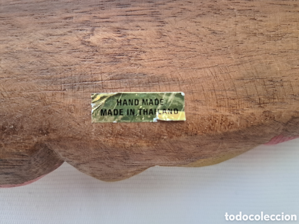 Artesan&iacute;a: Guirnalda de madera policromada (84 cms) - Foto 6