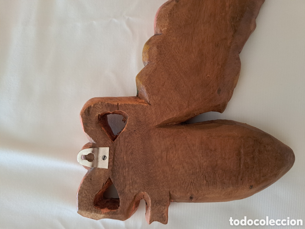 Artesan&iacute;a: Guirnalda de madera policromada (84 cms) - Foto 7