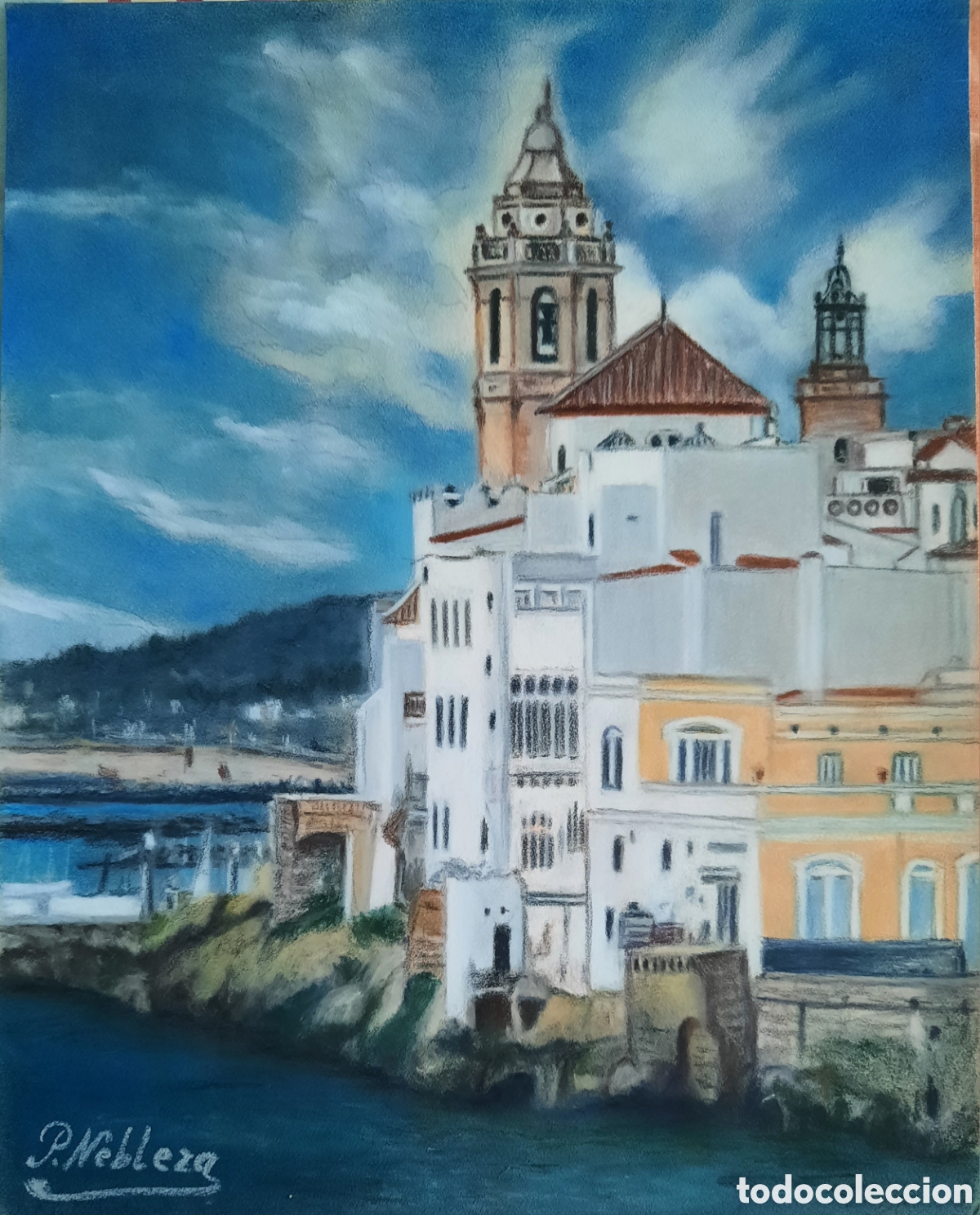 Artesan&iacute;a: Cuadro t&eacute;cnica pastel - Foto 1