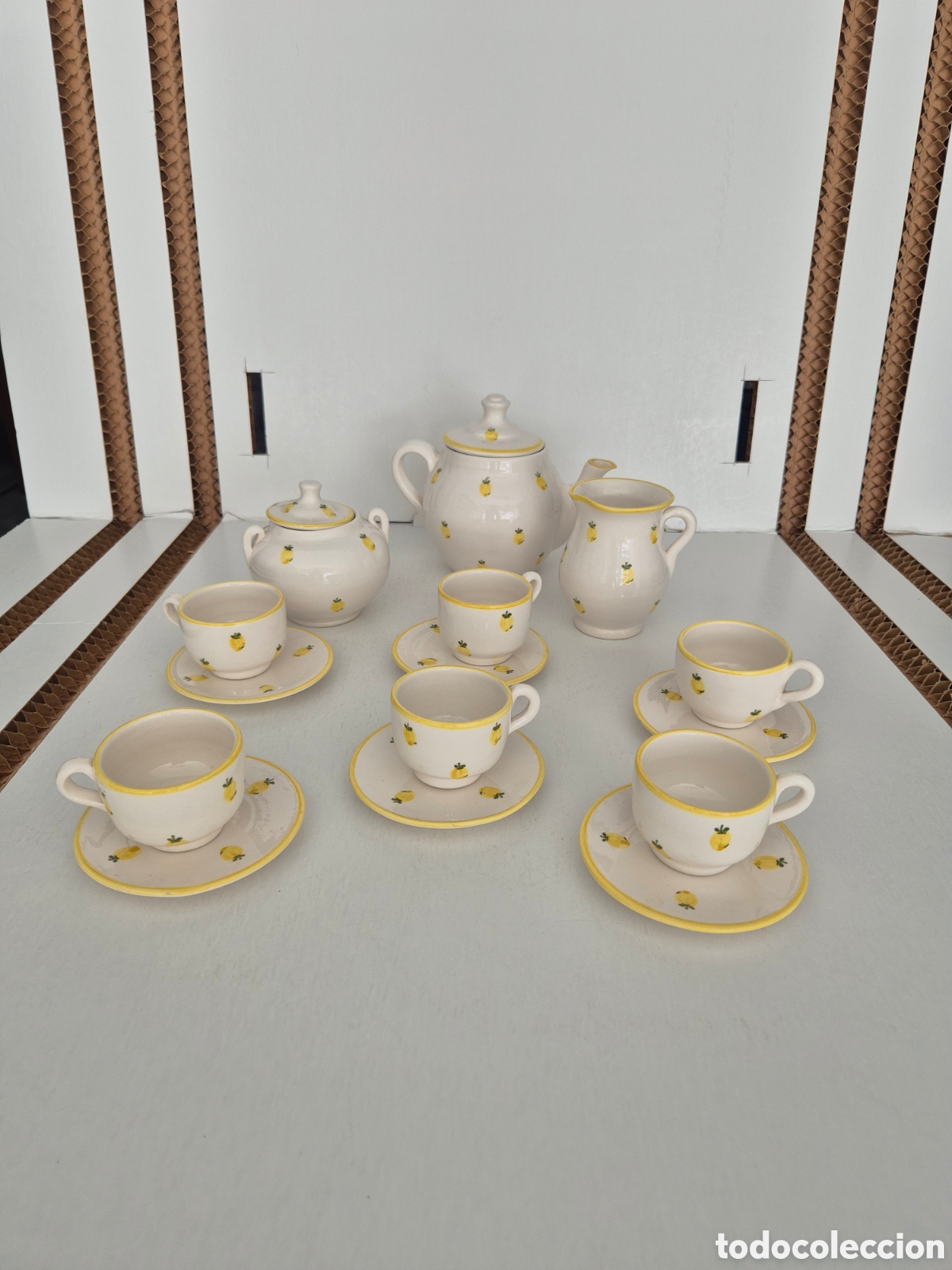 Artesan&iacute;a: Juego caf&eacute;/ t&eacute; limones - Foto 10