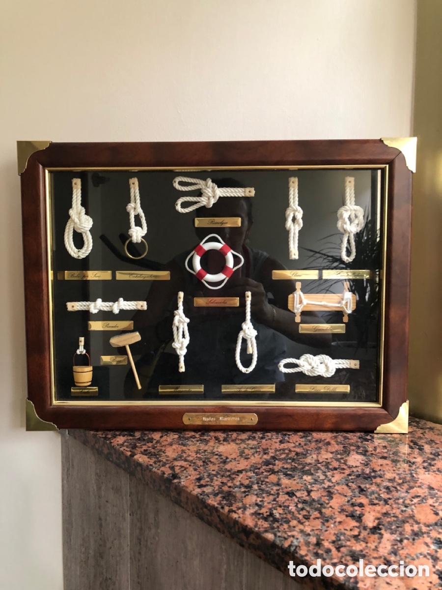 Artesan&iacute;a: Cuadro de nudos marineros - Foto 1