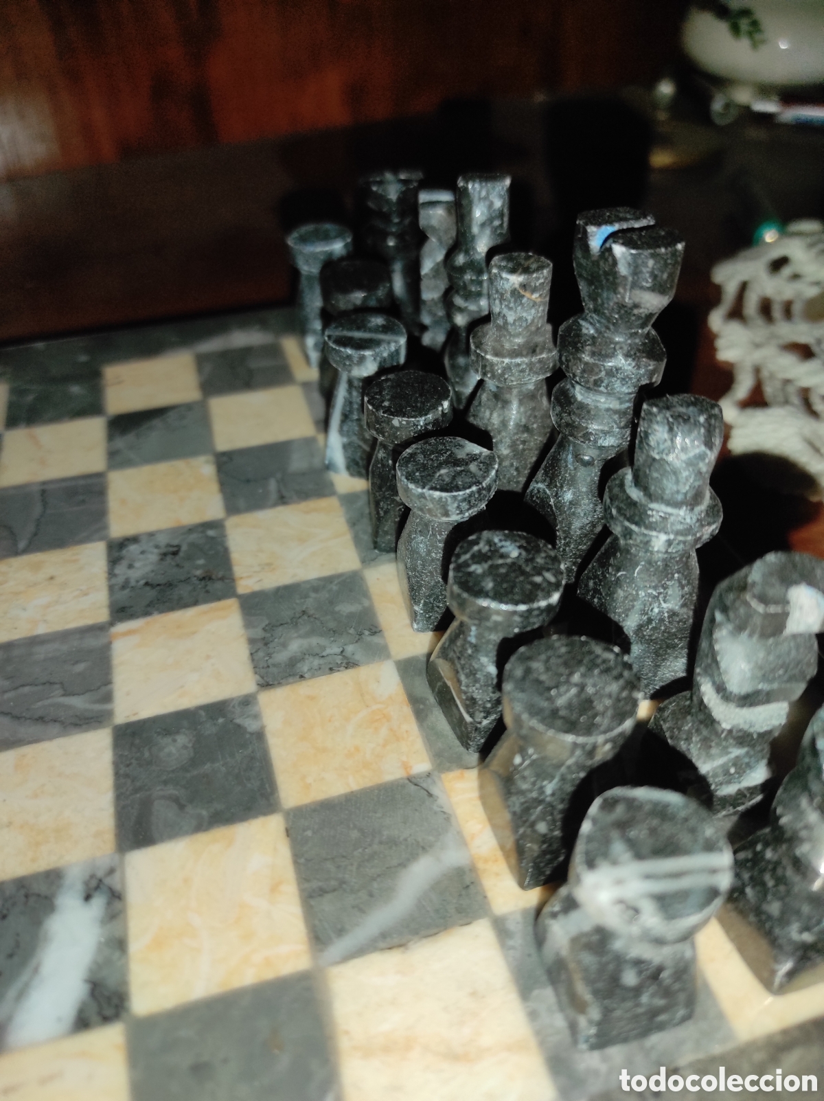 Artesan&iacute;a: Ajedrez de m&aacute;rmol hecho a mano - Foto 3