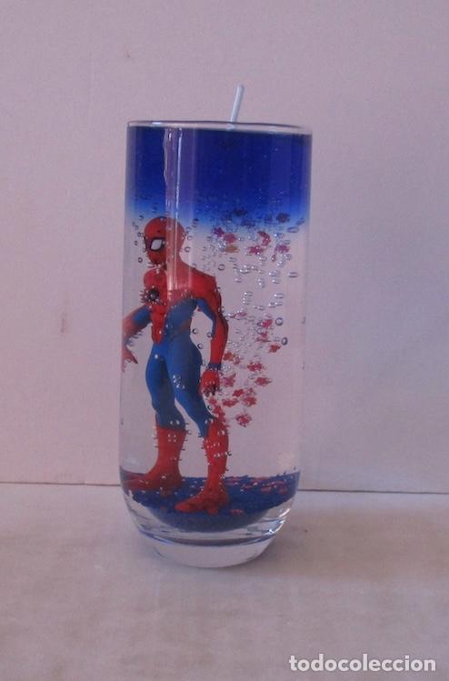 Artesan&iacute;a: VELA DECORATIVA CON SPIDERMAN - Foto 2