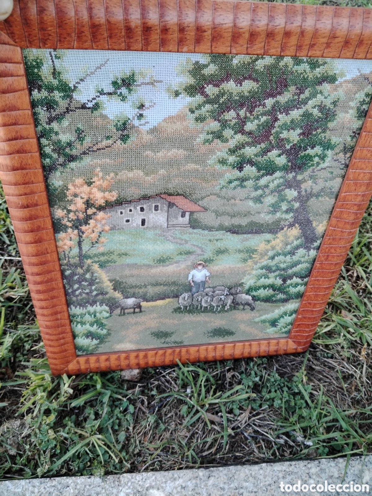 Artesan&iacute;a: Cuadro punto de cruz - Foto 1