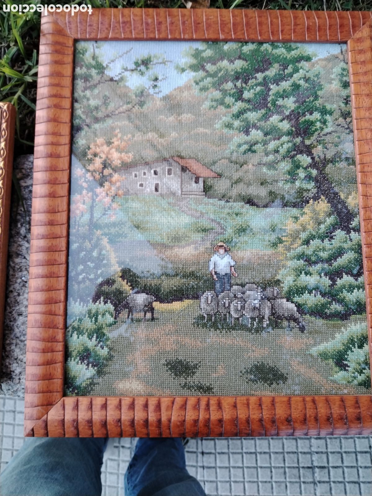Artesan&iacute;a: Cuadro punto de cruz - Foto 2
