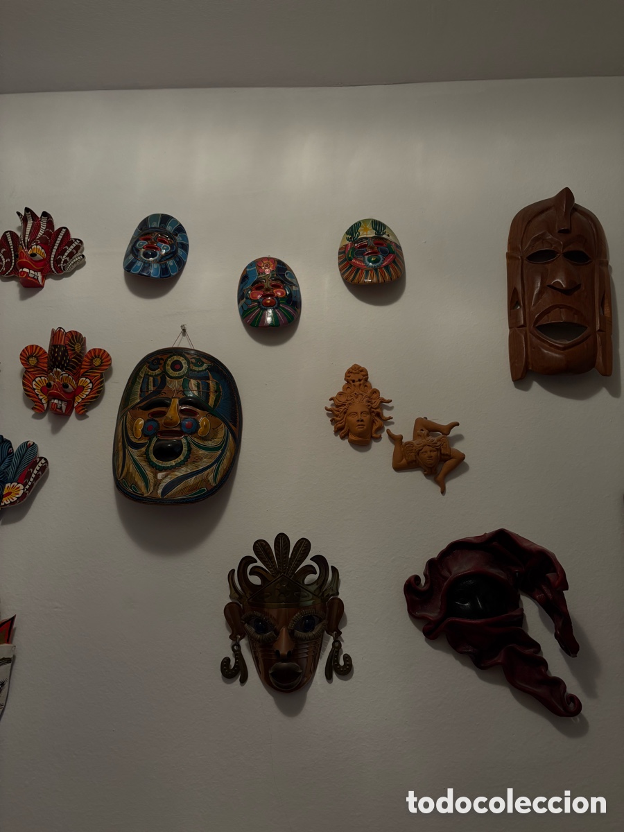 Artesan&iacute;a: M&aacute;scaras de distintos pa&iacute;ses - Foto 2
