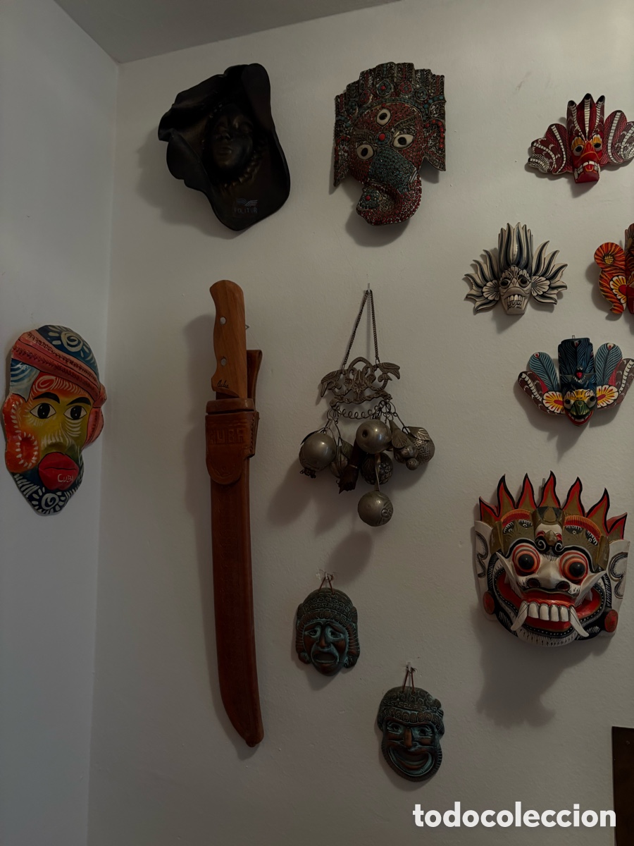 Artesan&iacute;a: M&aacute;scaras de distintos pa&iacute;ses - Foto 3