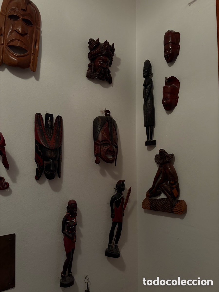 Artesan&iacute;a: M&aacute;scaras de distintos pa&iacute;ses - Foto 1