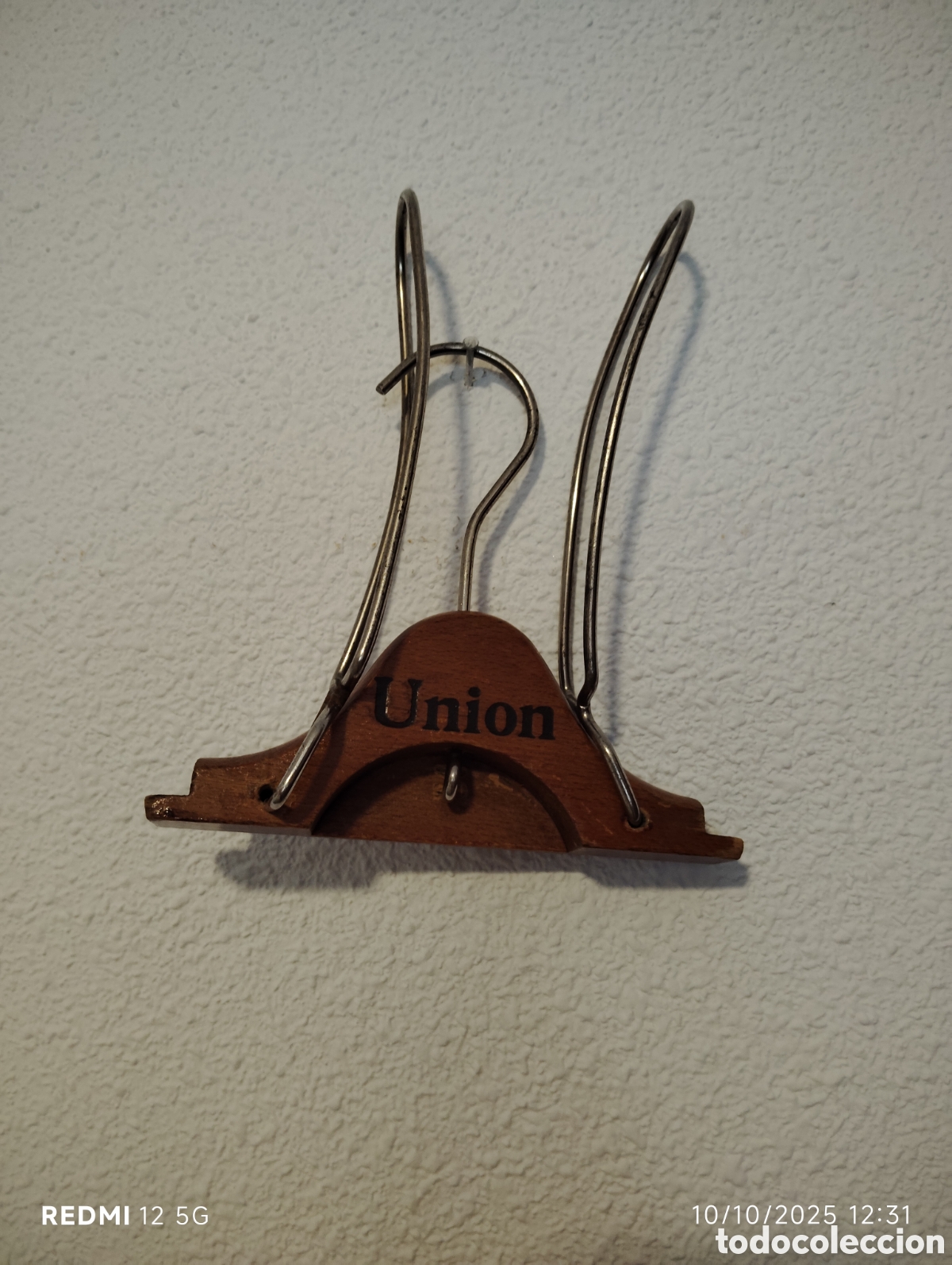 Artesan&iacute;a: Percha Union madera plegable - Foto 4