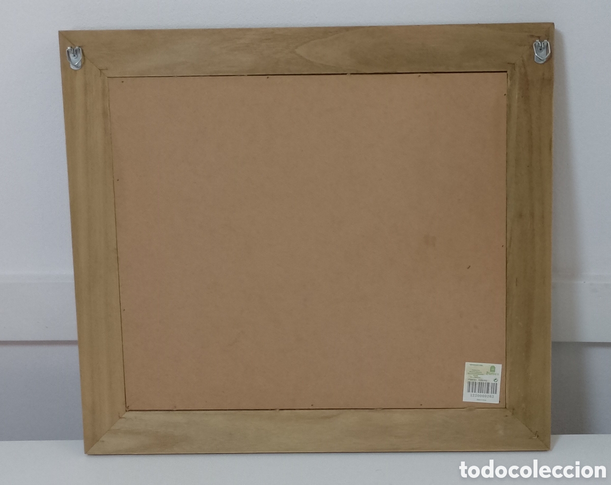 Artesan&iacute;a: Marco de madera con pinzas. - Foto 2