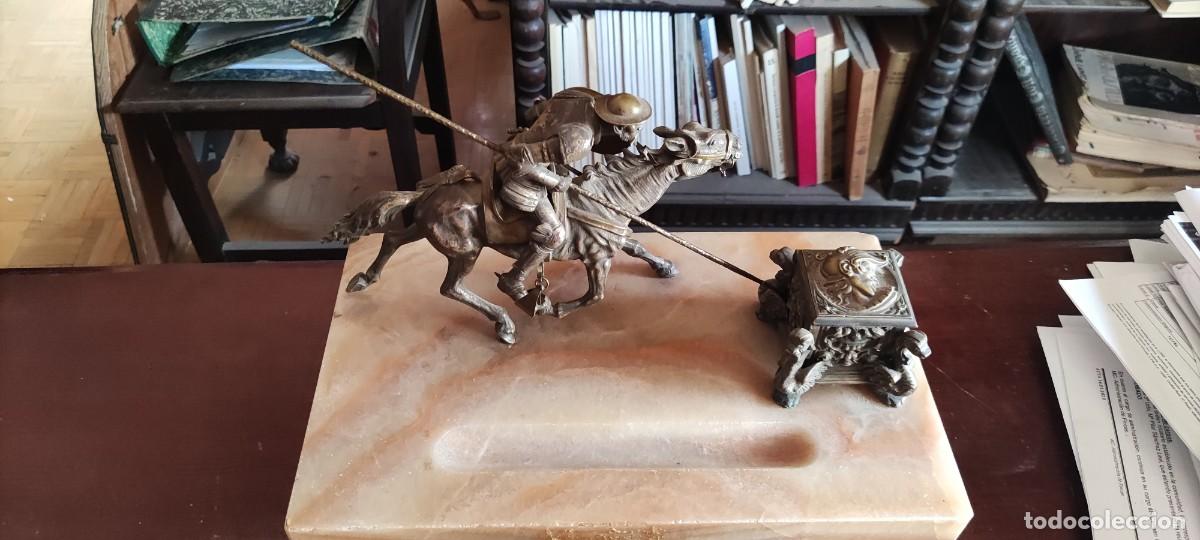 Artesan&iacute;a: Escriban&iacute;a antigua de bronce - Foto 3