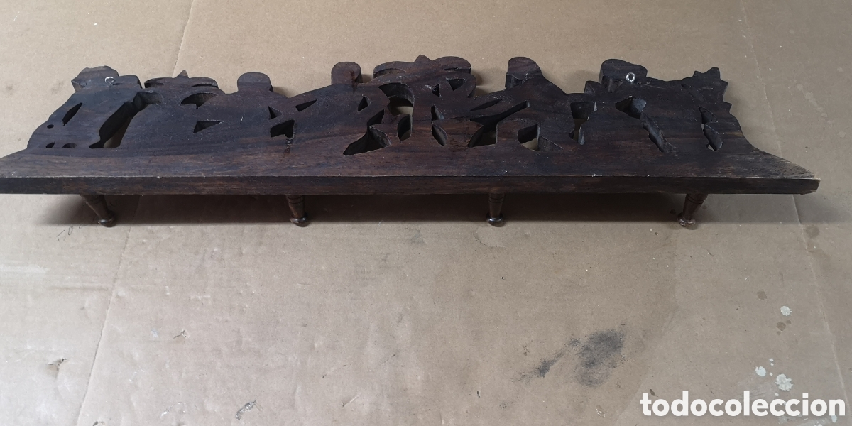 Artesan&iacute;a: Perchero artesanal en madera - Foto 4