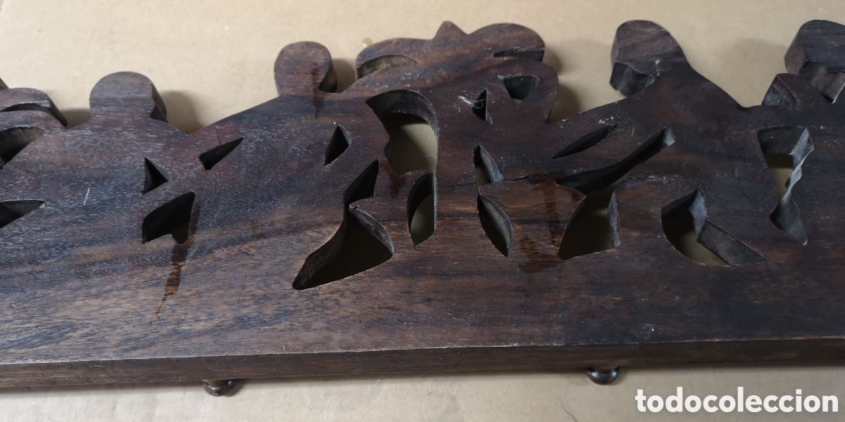 Artesan&iacute;a: Perchero artesanal en madera - Foto 1