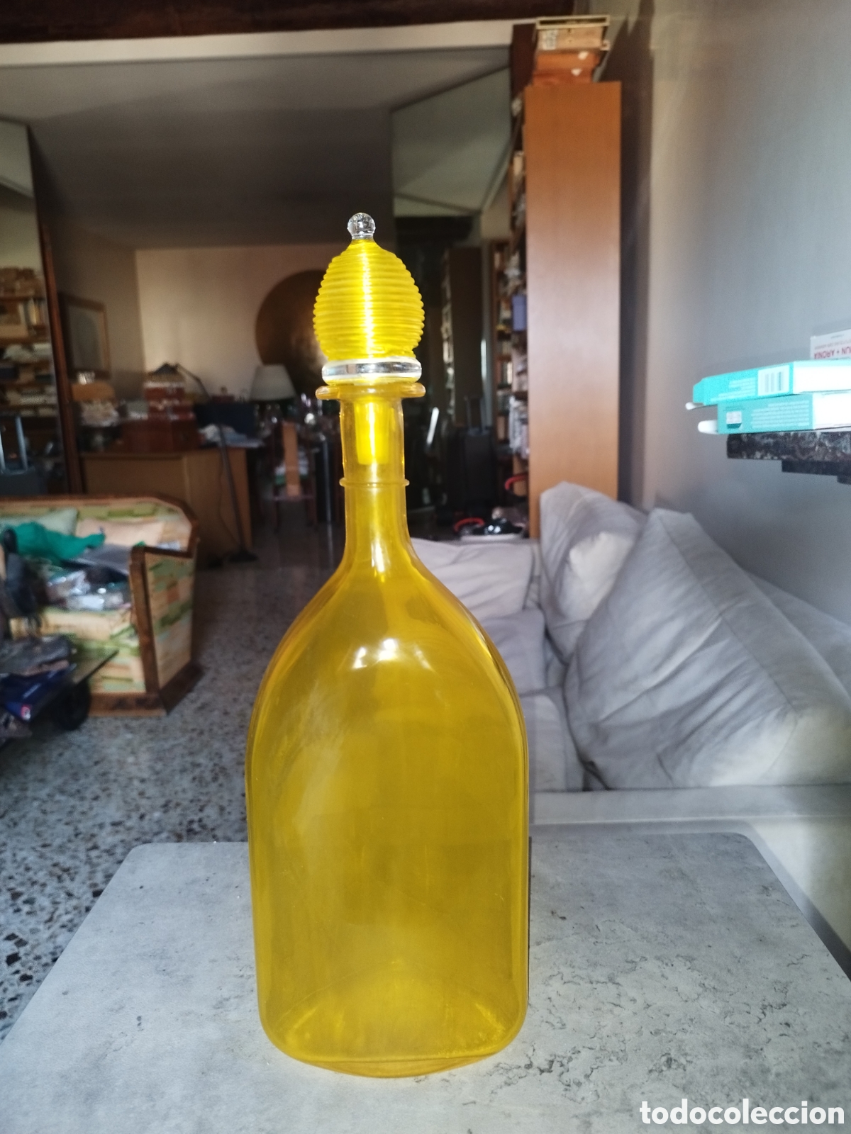 Artesan&iacute;a: Botella de vidrio murano - Foto 4