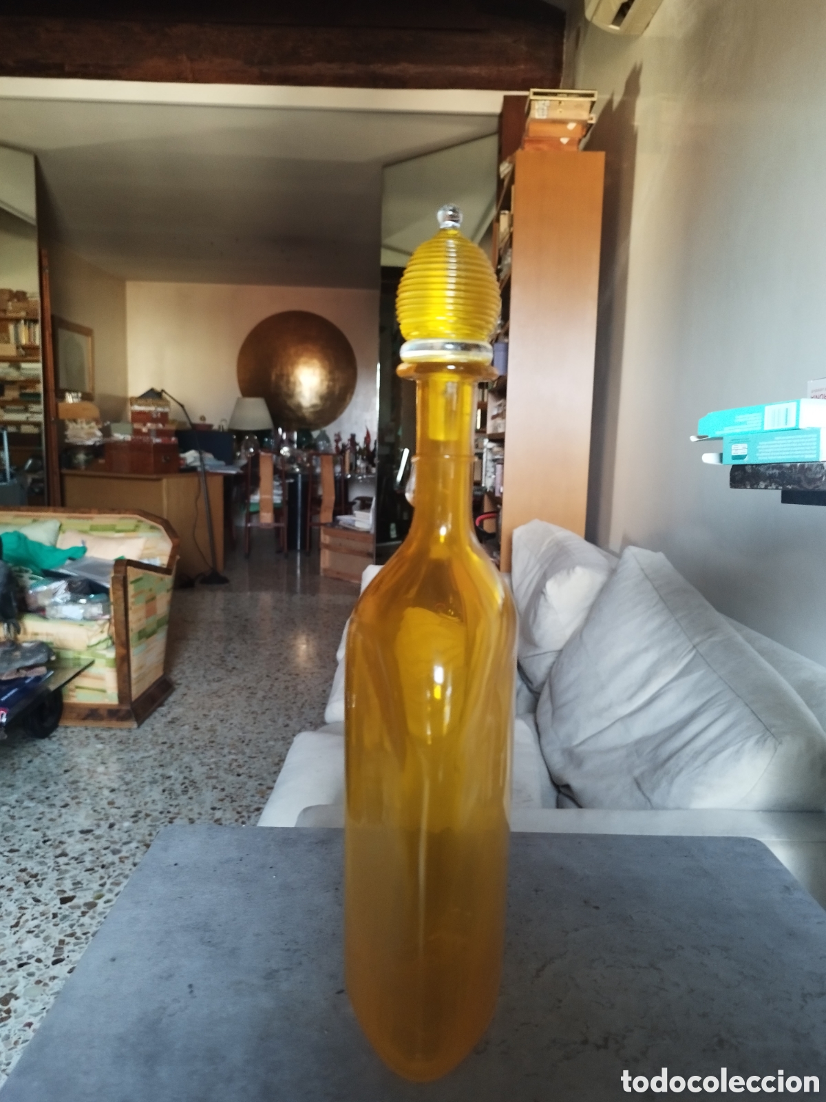 Artesan&iacute;a: Botella de vidrio murano - Foto 5