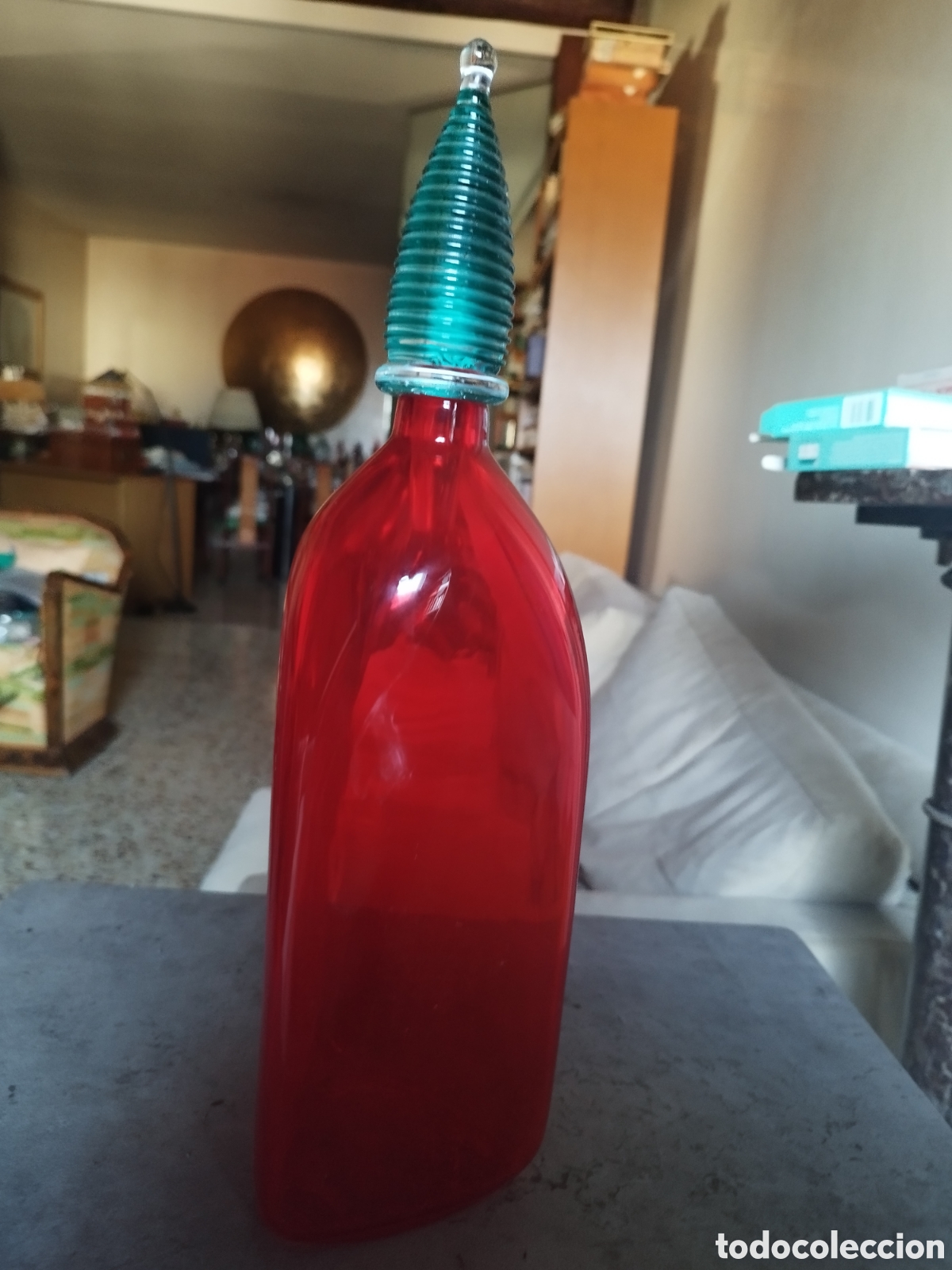 Artesan&iacute;a: Botella de vidrio murano - Foto 1