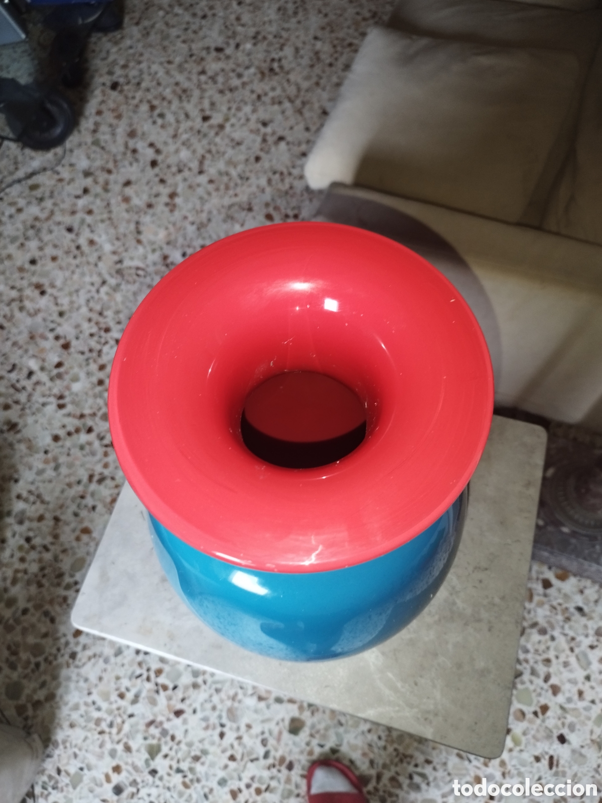 Artesan&iacute;a: Jarron de vidrio de murano - Foto 3
