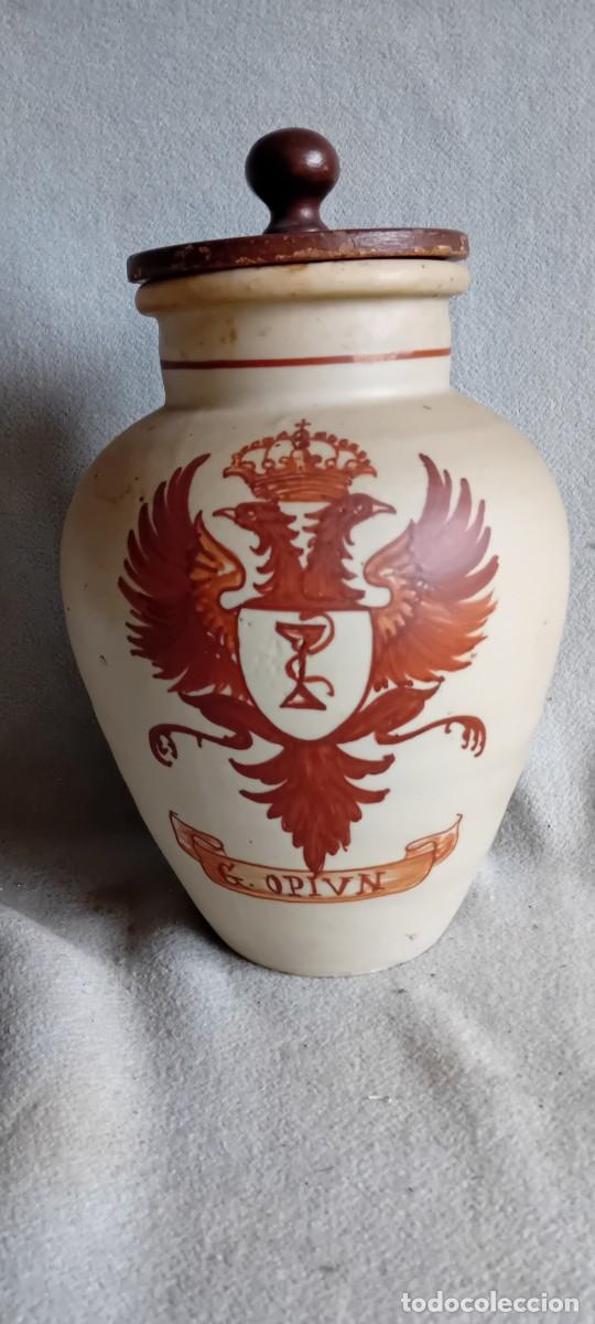 Artesan&iacute;a: Albarelo con tapa, de Talavera - Foto 1