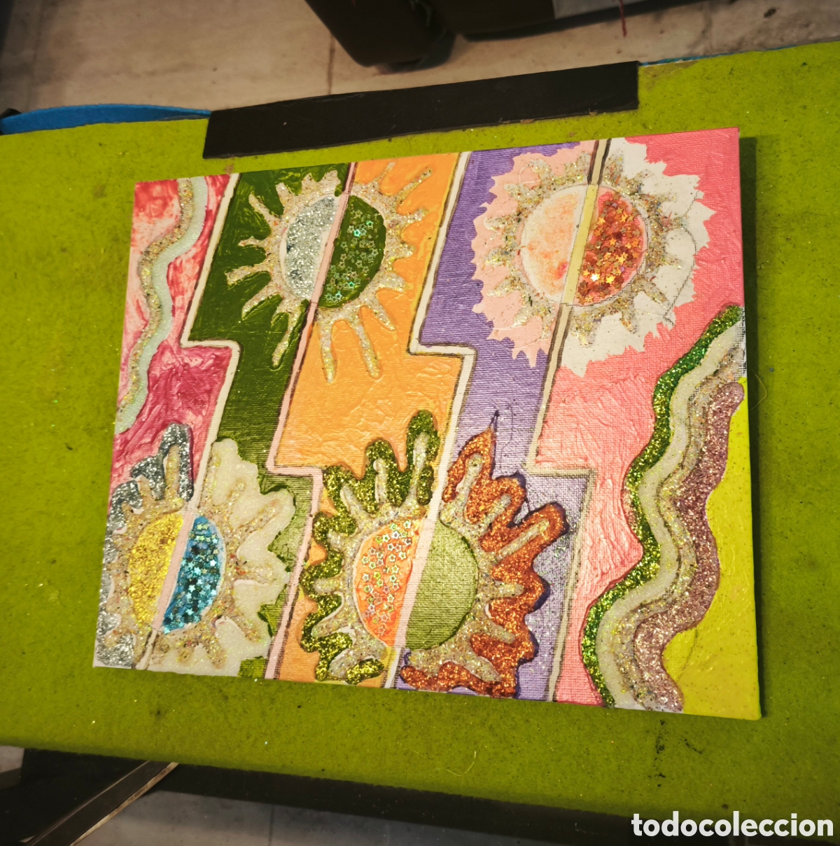 Artesan&iacute;a: Cuadro artesanal en relieve - Foto 1