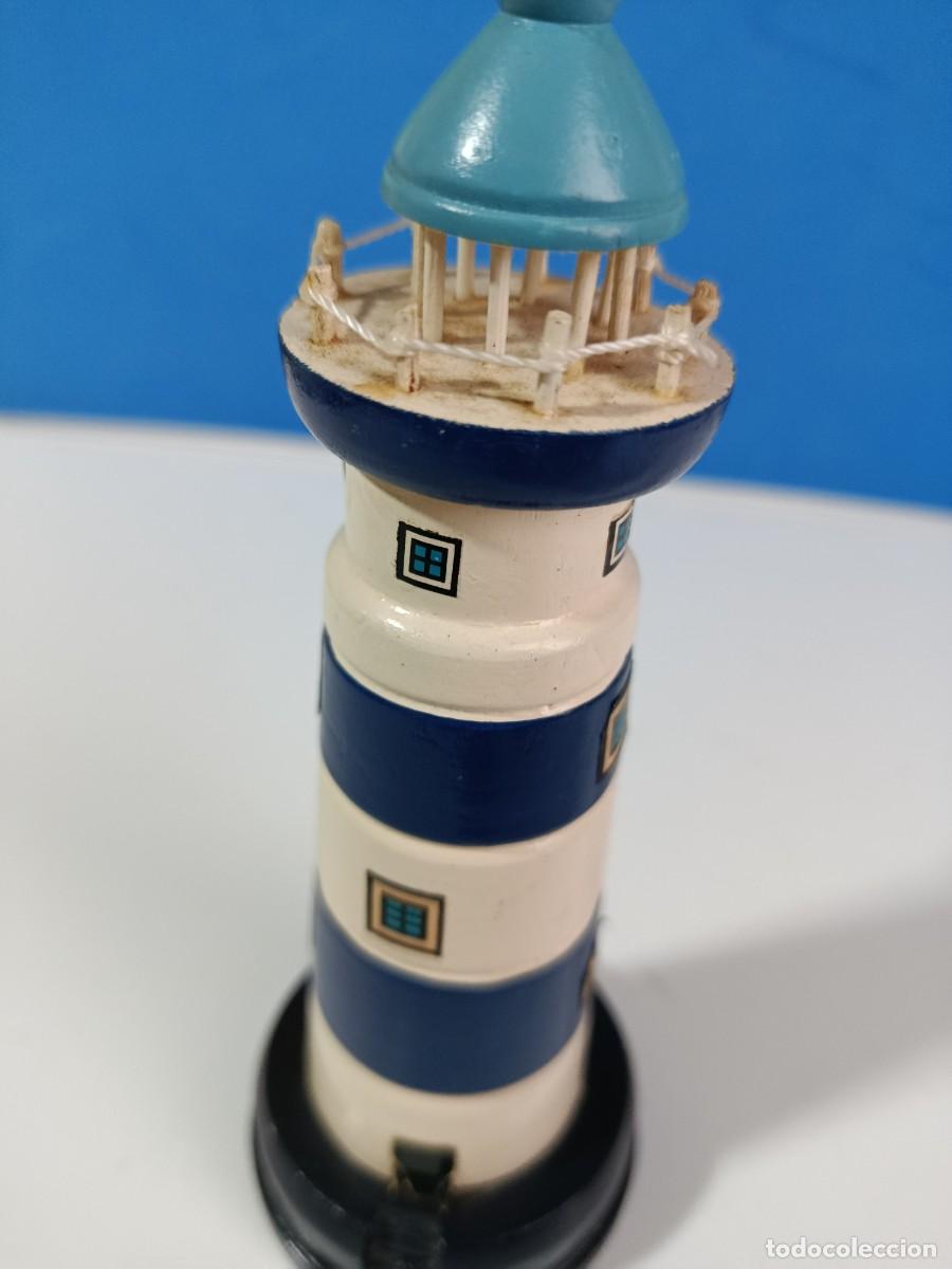 Artesan&iacute;a: FARO DE MADERA HECHO ARTESANALMENTE - Foto 2